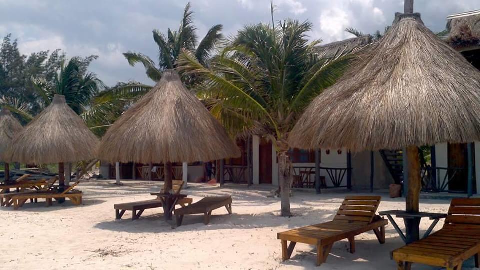 Hotel Cabanas Perla Escondida Dzilam de Bravo Exterior foto